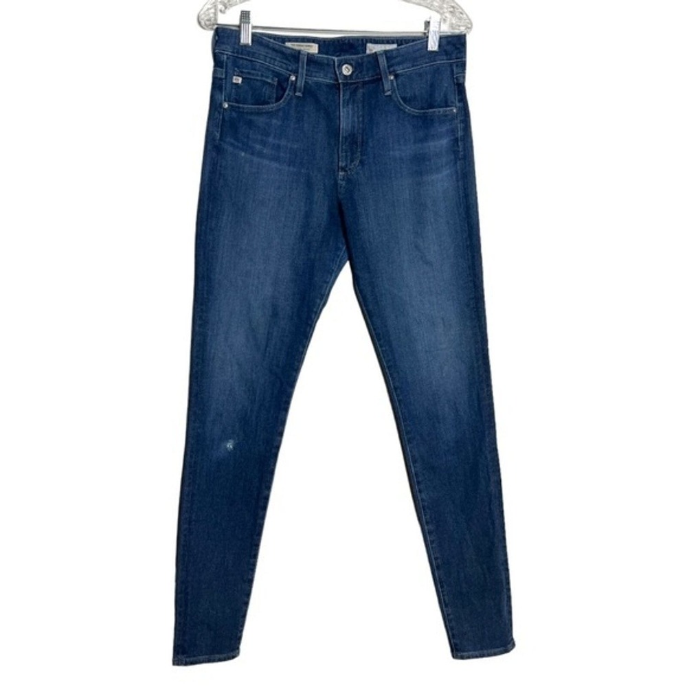AG Adriano Goldschmied Jeans Womens 6 29" Blue Farrah Skinny High‎ Rise Casual